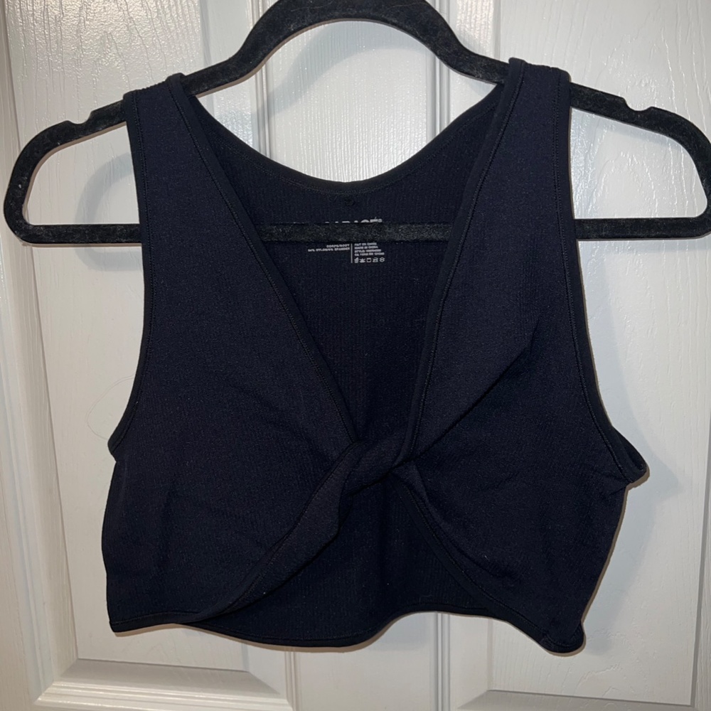 Garage Twist Front Crop Top